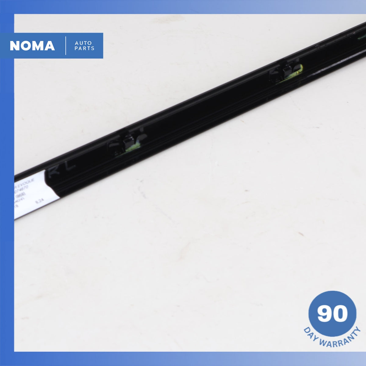 2015 Range Rover Evoque L538 Rear Left Side Upper Door Exterior Moulding OEM - photo 8