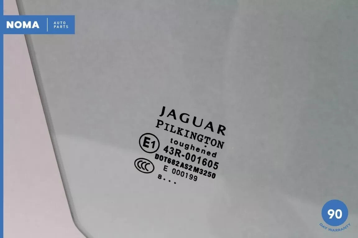 09-15 Jaguar X250 XF XFR Front Right Passenger Side Door Window Glass OEM - photo 6