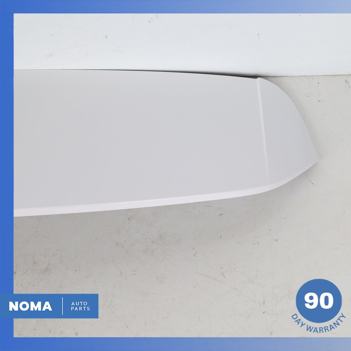 15-18 Audi 8U Q3 Rear Top Upper Lid Spoiler w/3rd Stop Lamp White OEM - photo 2