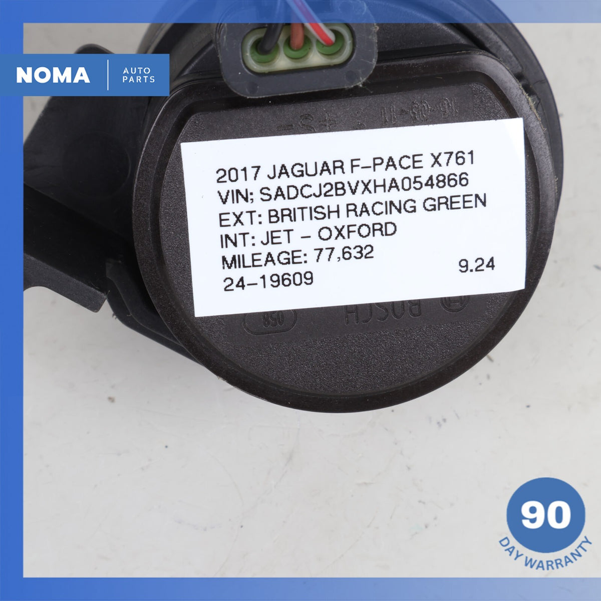 2017 Jaguar X761 F-Pace Auxiliary AUX Circulation Water Pump DX2318D474AC OEM - photo 11