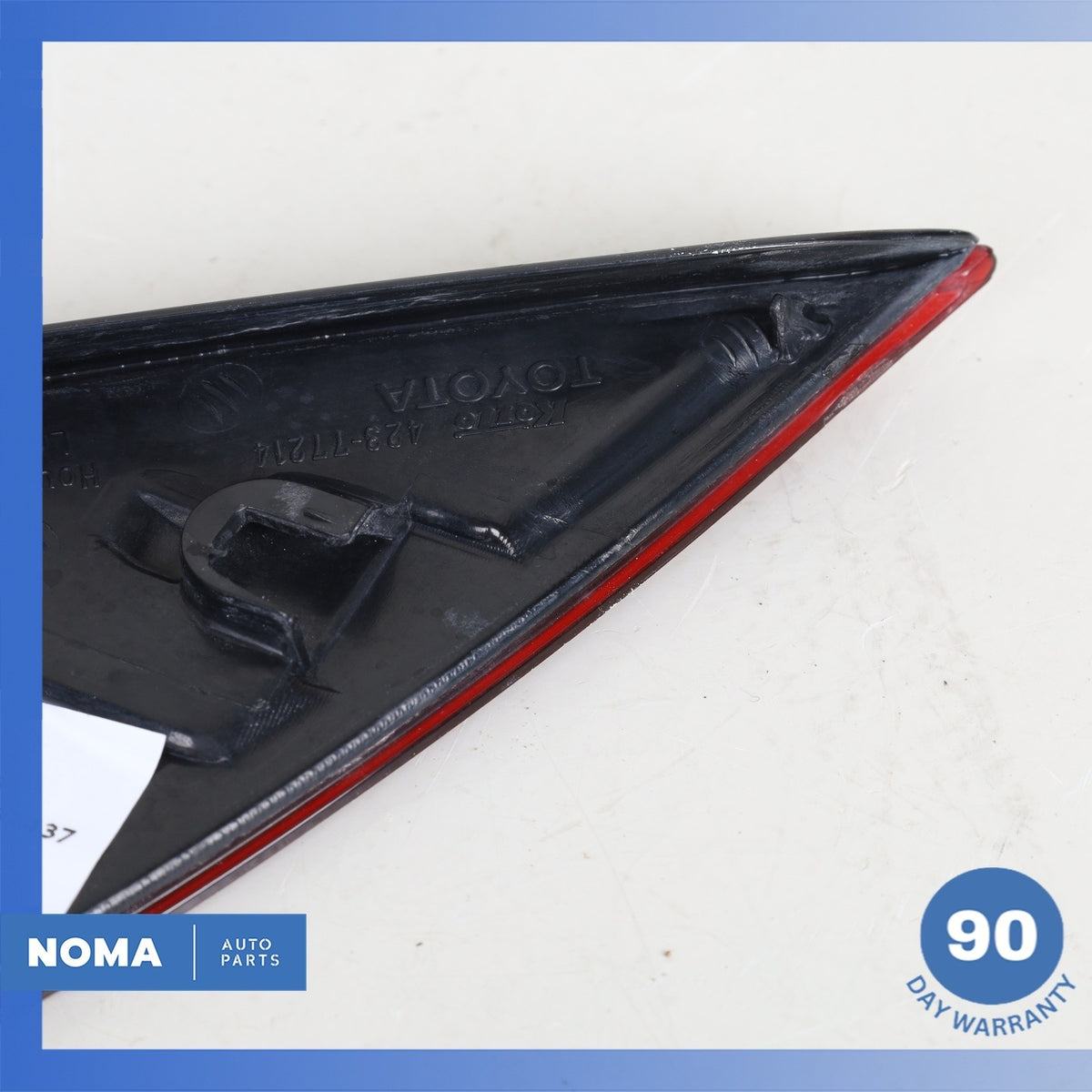 02-05 Lexus Z40 SC430 Rear Left Driver Side Tail Light Lamp Reflector Lens OEM - photo 7