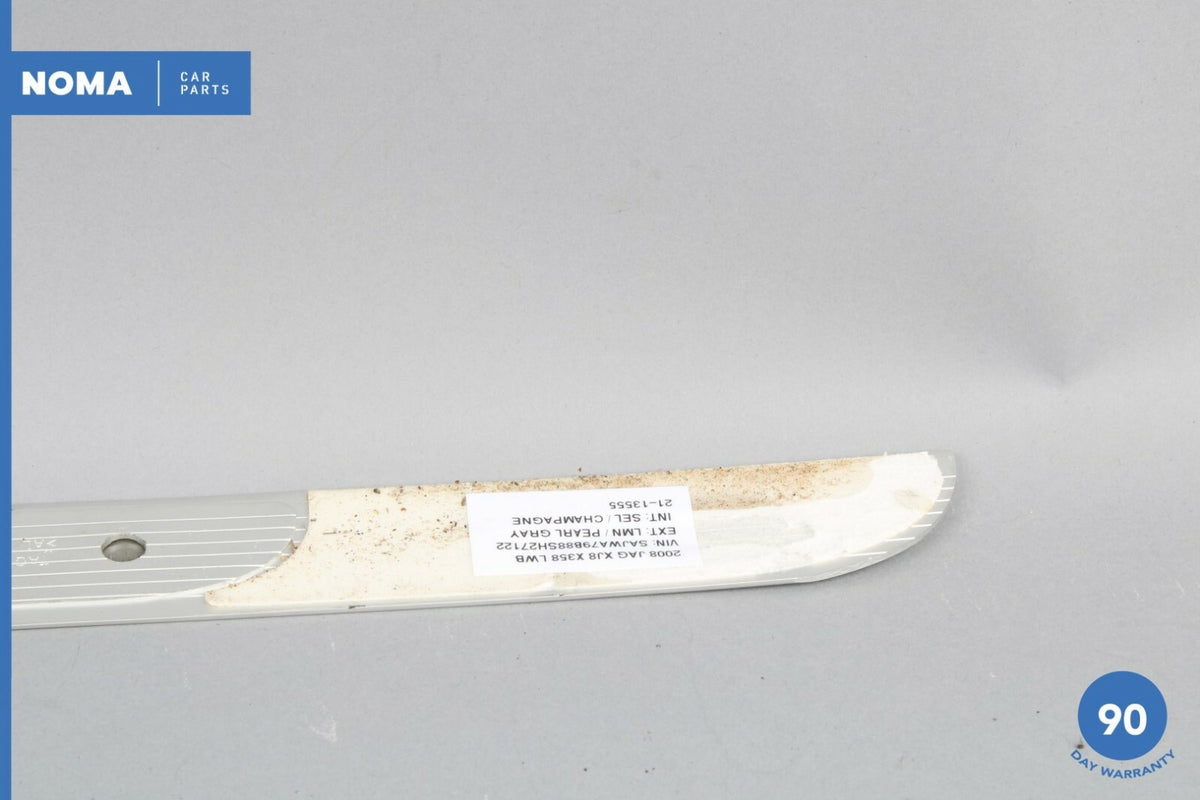 05-09 Jaguar XJ8 VDP X350 X358 Front Right or Left Door Scuff Plate Trim OEM - photo 6