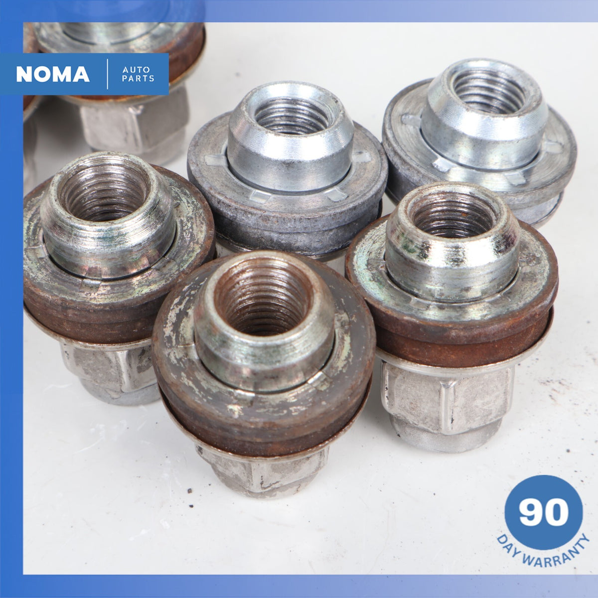 07-15 Jaguar X150 XK XKR Wheel Lug Nuts Bolts Set of 20 1X431012AA OEM - photo 7