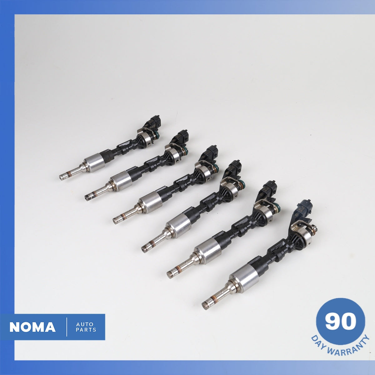 13-21 Jaguar X351 XJ F-Pace XF RR L494  3.0 AJ126S Fuel Injector Set OEM - photo 2