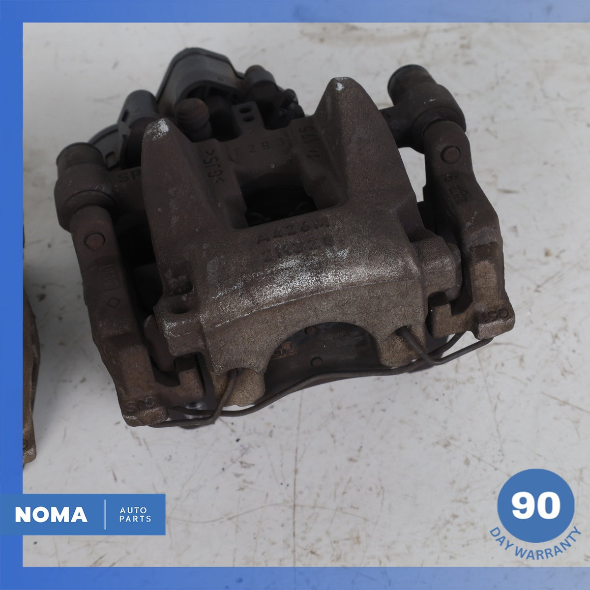 16-20 Jaguar X260 XF Rear Right & Left Brake Caliper w/ Actuator Set OEM - photo 3