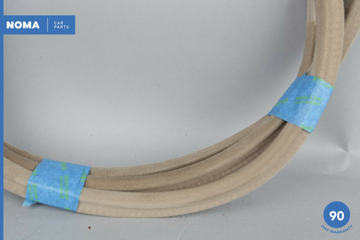 93-94 Jaguar XJ6 XJ40 Front Left Driver Side Interior Door Seal Doeskin AEE OEM - photo 7