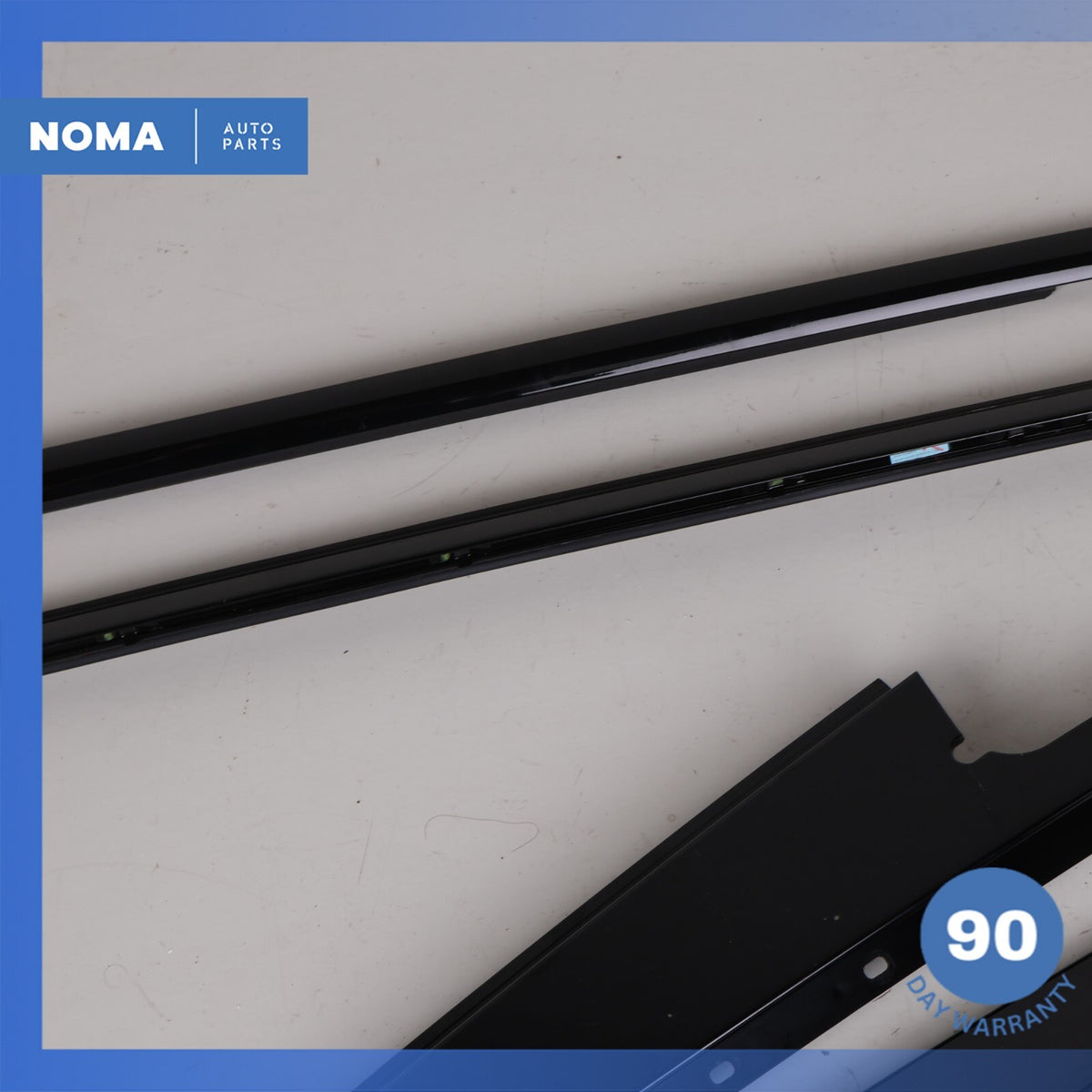 12-19 LR Range Rover Evoque L538 Rear Right Outer Door Window Molding Set OEM - photo 4