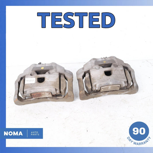 10-15 Jaguar X351 XJ XF XK Front Left & Right Side Brake Caliper Set of 2 OEM - photo 1
