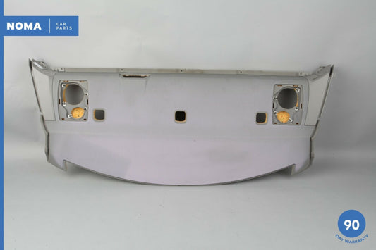 04-10 BMW 535i 535xi E60 Sedan Parcel Shelf Deck Panel Trim 7111341 Gray OEM - photo 1