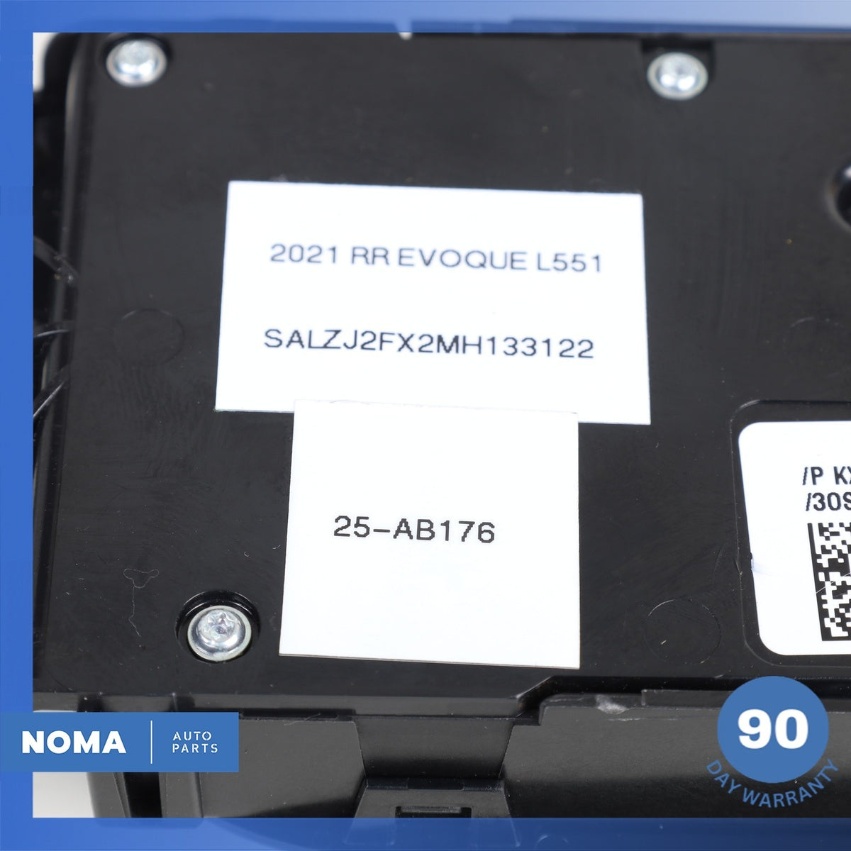 2021 LR Range Rover Evoque L551 Front Left Driver Side Seat Memory Switch OEM - photo 6