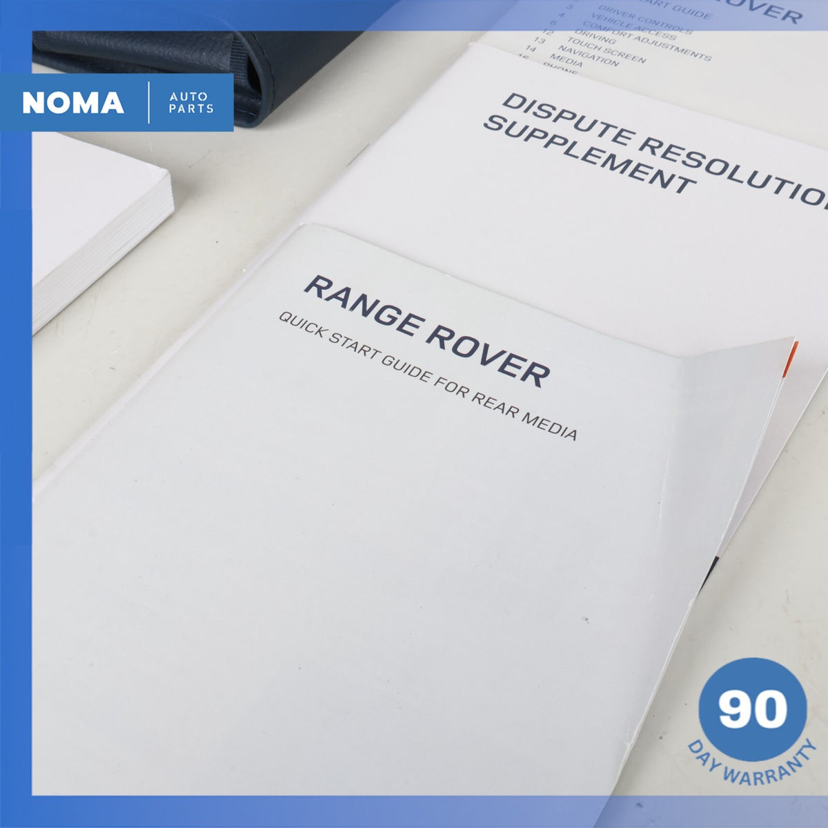 2015 LR Range Rover L405 Owner's Operator's Manual Book Assembly OEM - photo 4