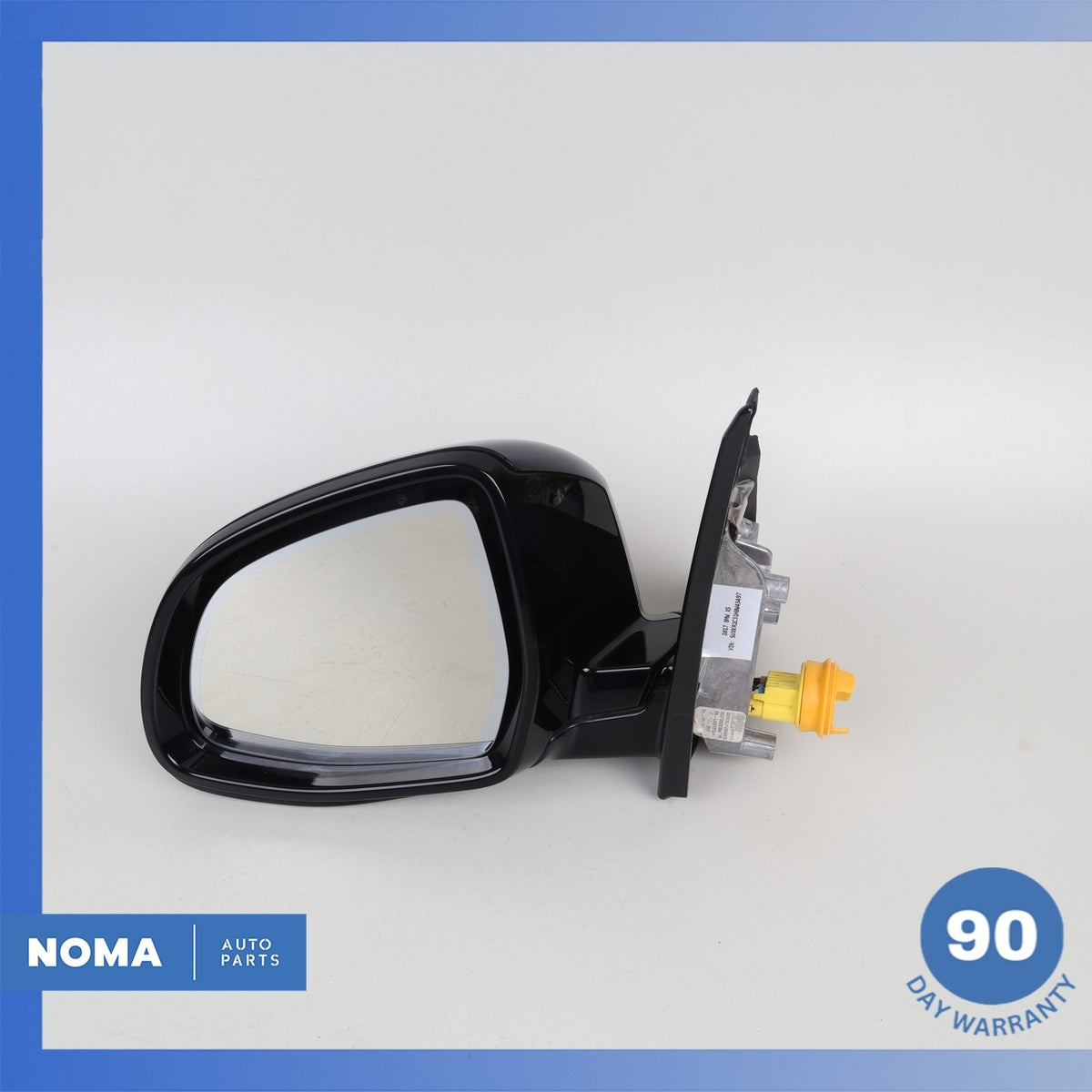 14-18 BMW F15 X5 Left Side Rear View Door Mirror Blue 7364001 OEM - photo 2