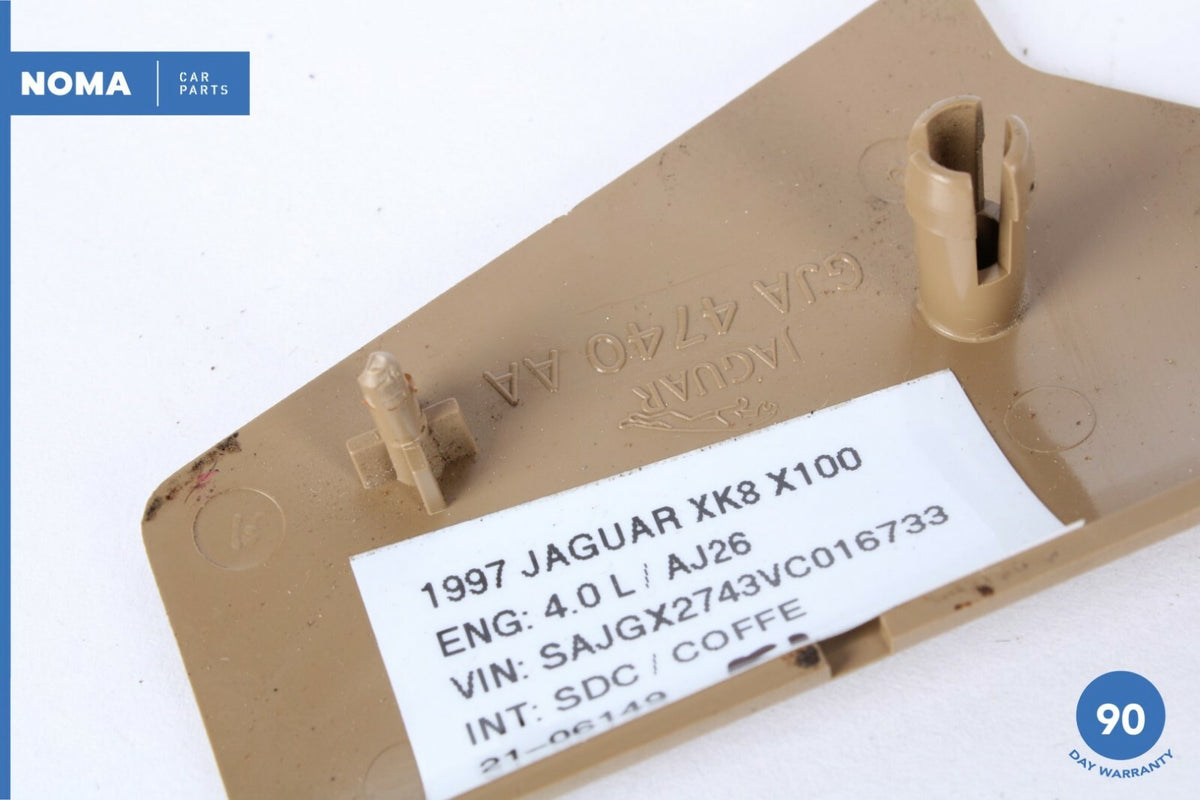97-03 Jaguar XK8 XKR X100 Front Right Seat Inner Hinge Cover GJA4740AA SDC OEM - photo 5