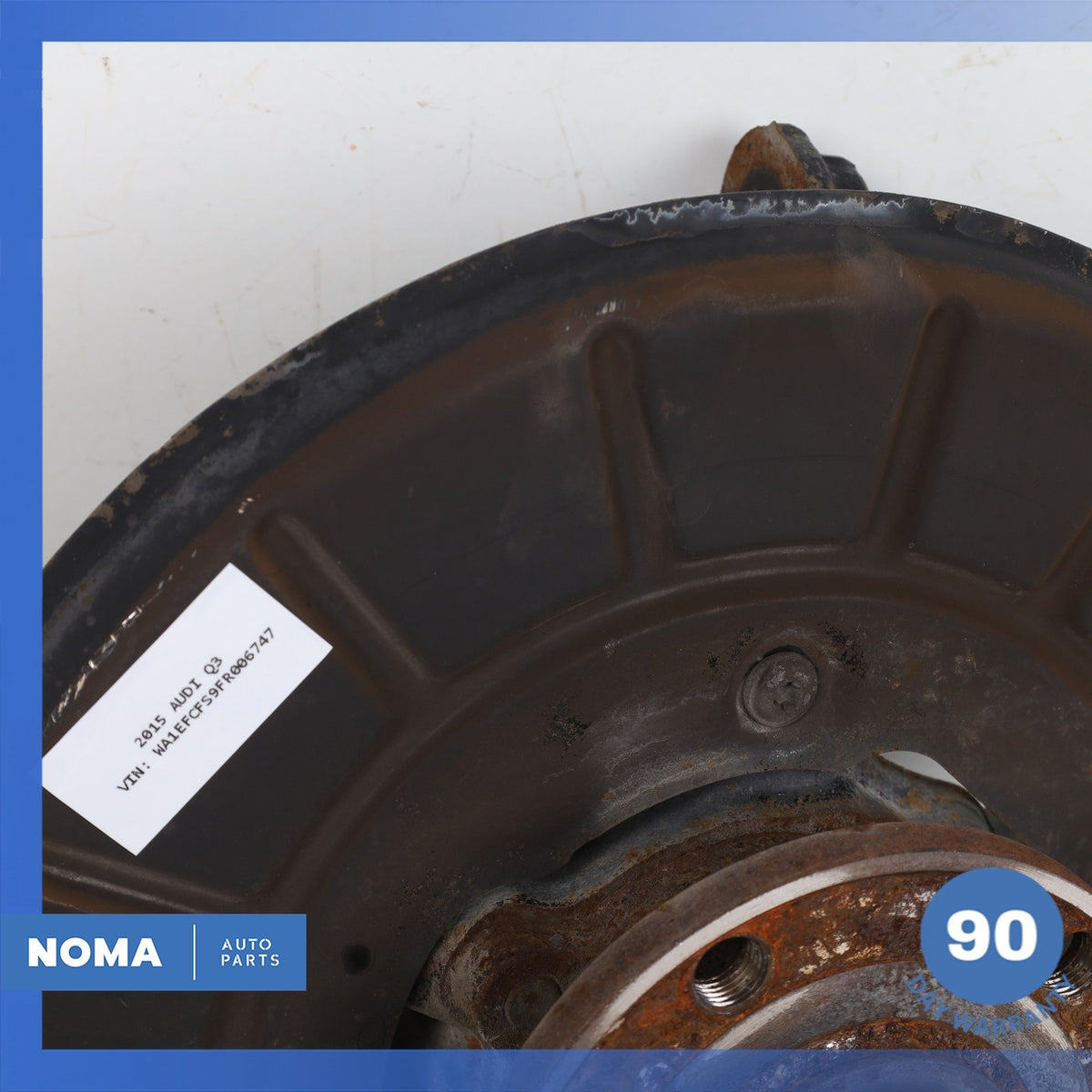 05-18 Audi 8PA 8P1 8UB 8UG Q3 A3 Front Left Driver Spindle Knuckle Hub OEM - photo 6