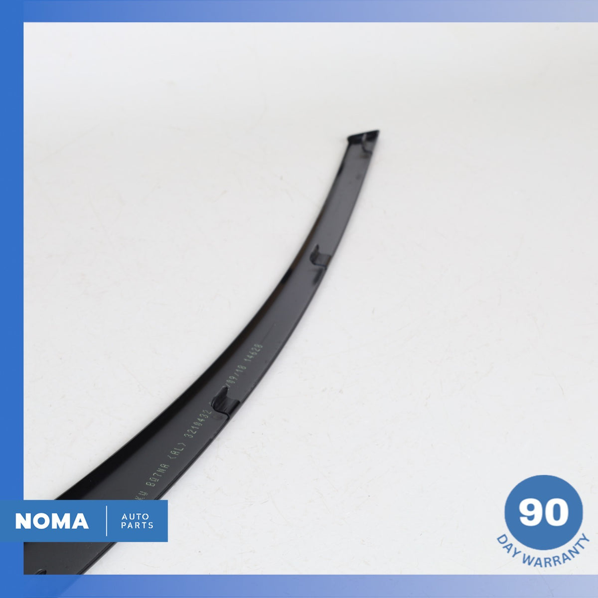 17-23 Jaguar X761 F-Pace Rear Right Side Quarter Door Window Molding Black OEM - photo 7