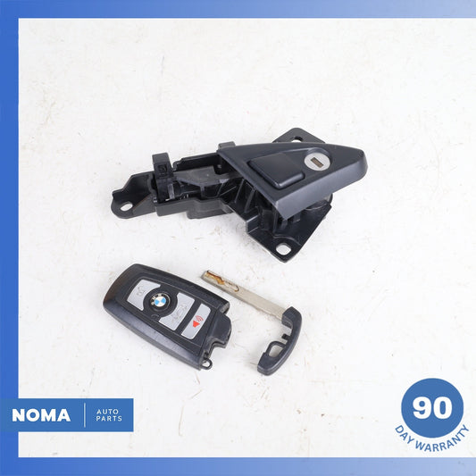 BMW F10 550i Key Fob Keyless Remote Arm Rest Lock Switch Set 66128723573 OEM - photo 1