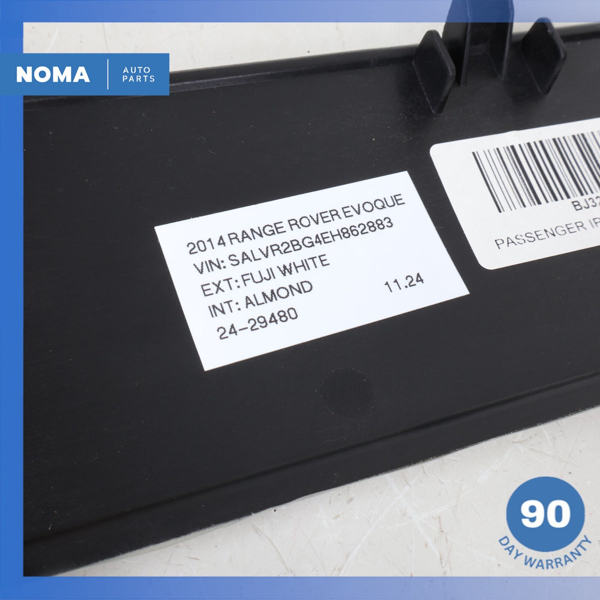 13-19 Range Rover Evoque L538 Dashboard Dash Board Right Side Trim Cover Set OEM - photo 14