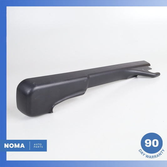 2002 Jaguar X100 XKR XK8 Left Driver Seat Rail Cover Trim Panel Black OEM - photo 1