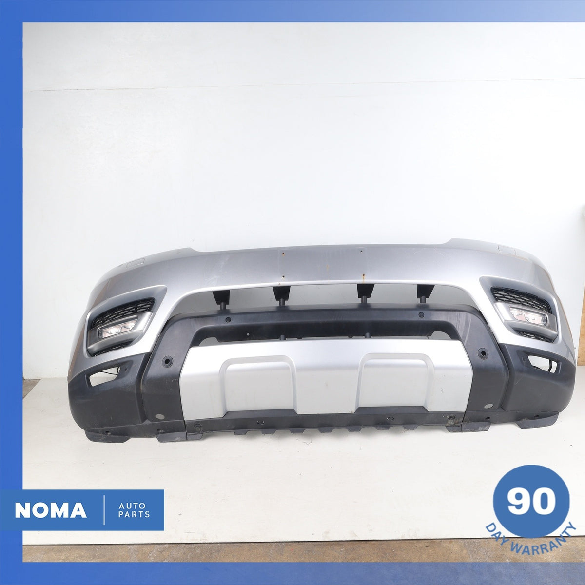 14-17 Range Rover Sport L494 Front Bumper Cover Panel Assembly Gray OEM - photo 2