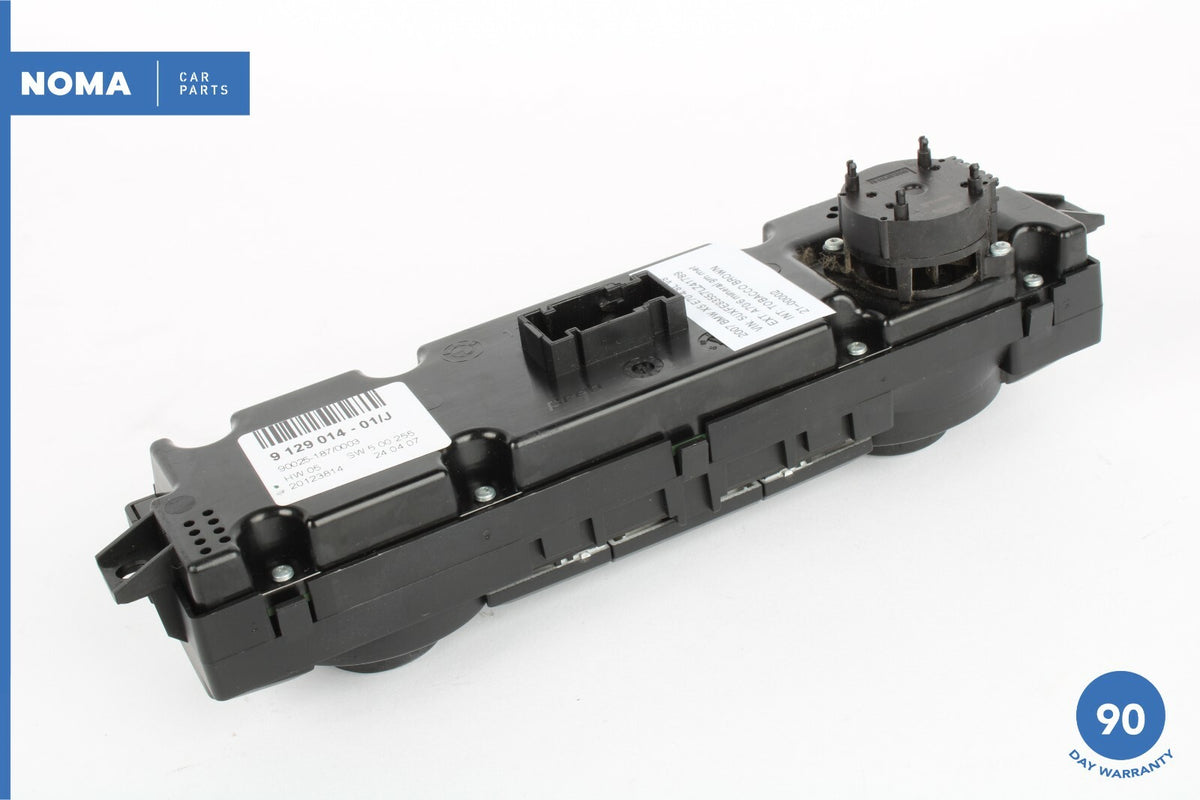 07-13 BMW X5 E70 Rear Center Console AC Climate Control Switch Panel 9129014 OEM - photo 6