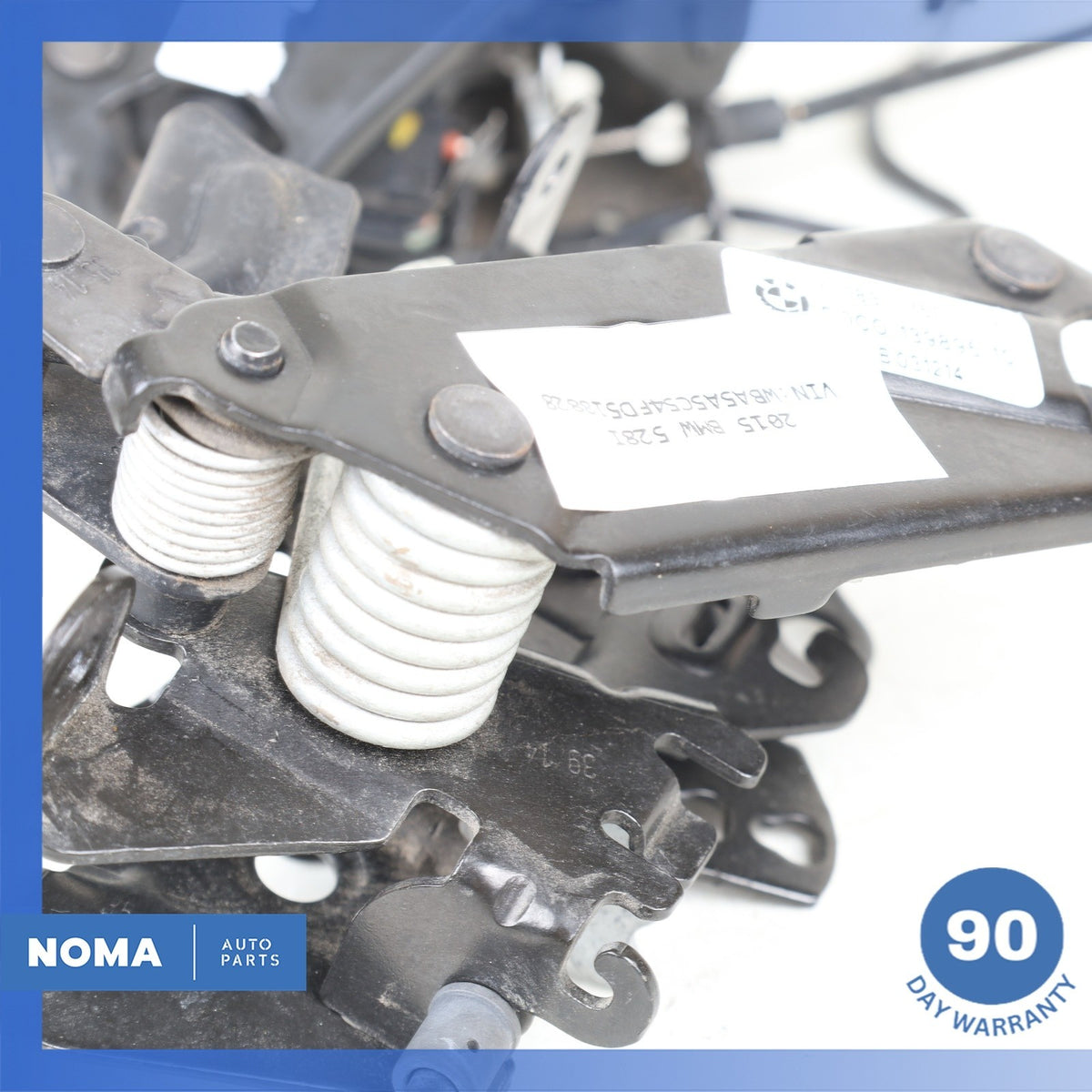 BMW F10 528i 535i 550i Front Left & Right Hood Bonnet Latch Actuator Set OEM - photo 2
