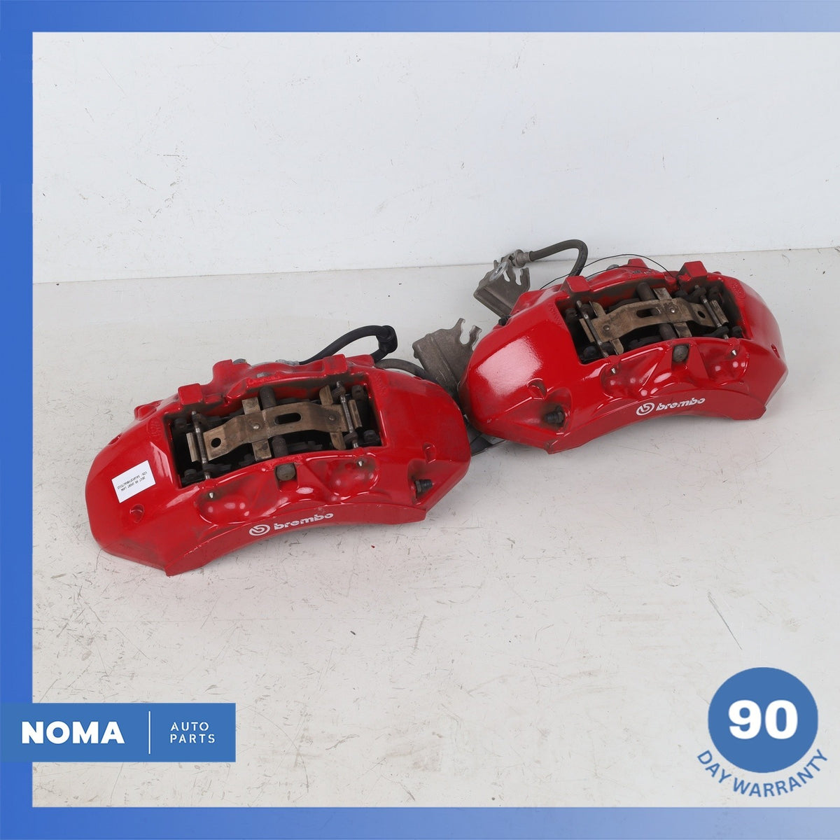 14-19 LR Range Rover Sport L494 Front Left & Right Brake Caliper Set BREMBO OEM - photo 2