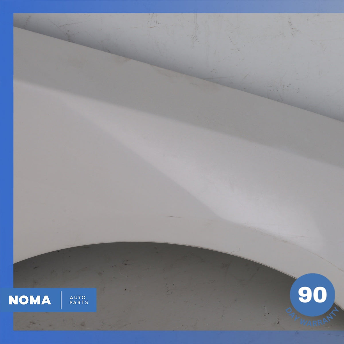 03-08 BMW E85 Z4 Front Right Side Fender Wing Cover Panel White OEM - photo 4
