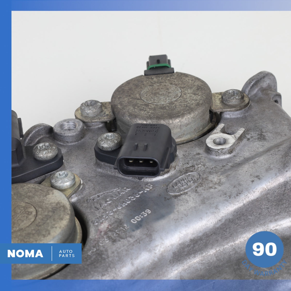 10-23 LR Land Rover L319 LR4 F-Type XJ Right Side Engine Timing Chain Cover OEM - photo 3