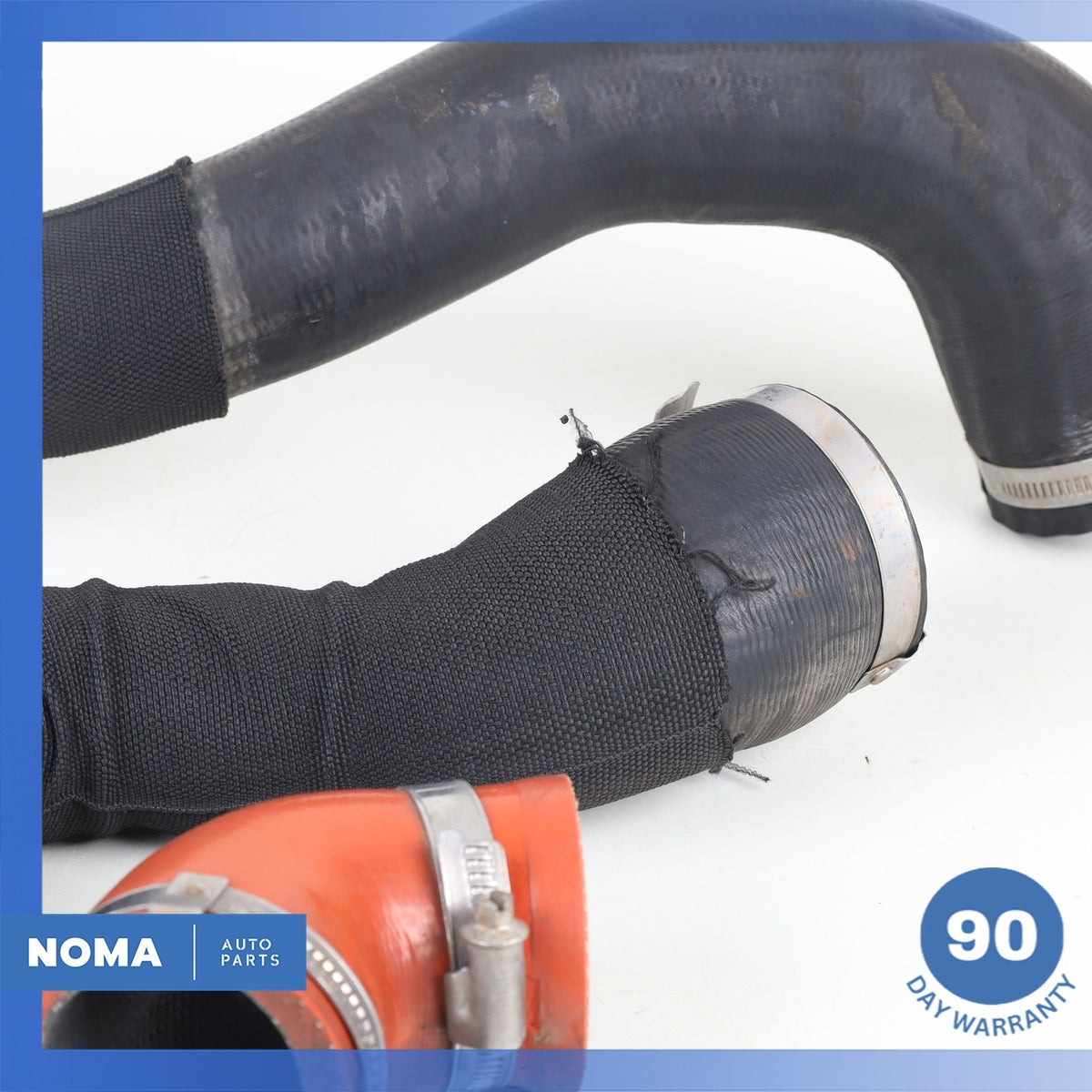 14-17 LR Range Rover Evoque L538 Turbocharger Intercooler Air Inlet Hose Set OEM - photo 3