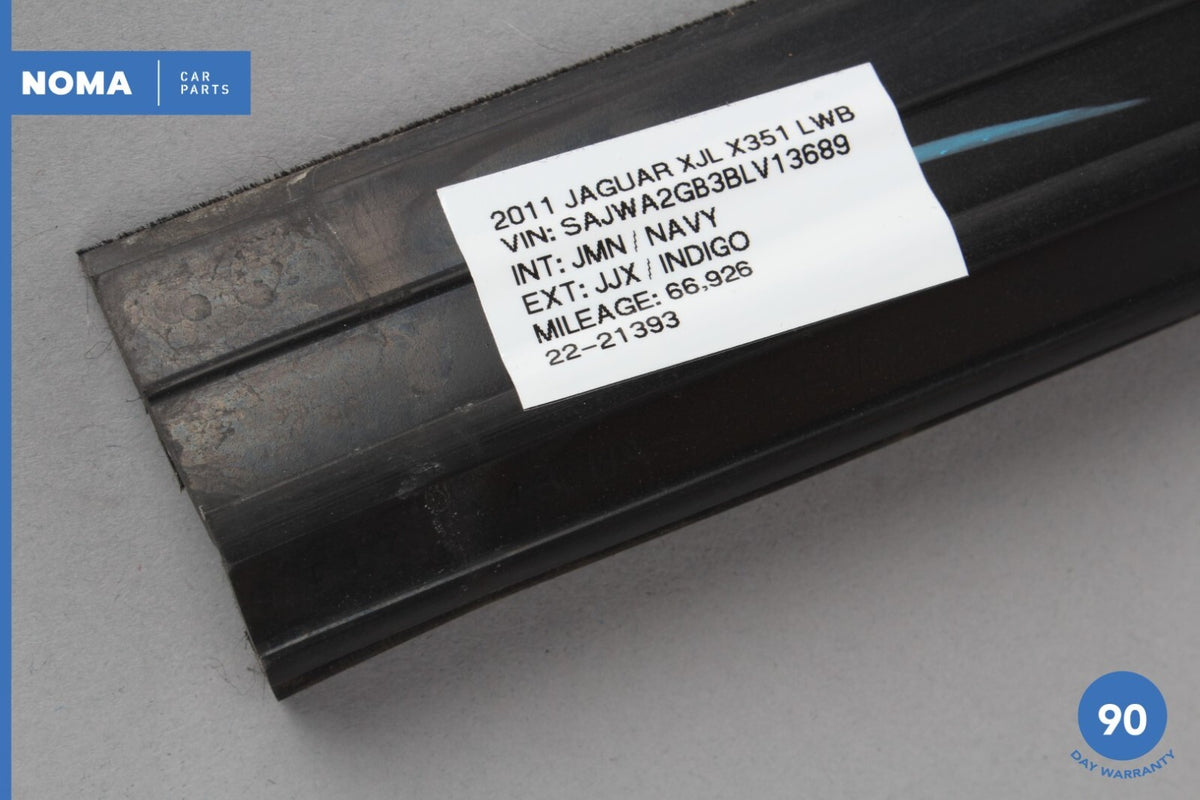 10-18 Jaguar XJL XJ X351 Front Left Side Door Window Glass Run Channel Frame OEM - photo 12