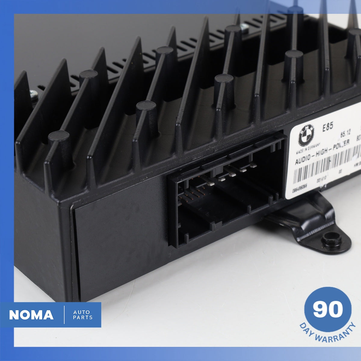03-08 BMW E85 Z4 Convertible Top Hi-Fi Audio Sound AMP Amplifier OEM - photo 4