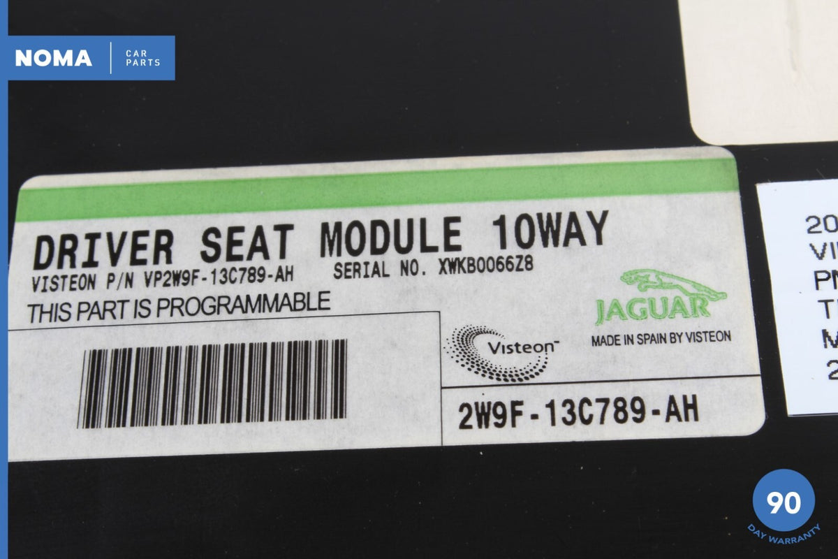 04-09 Jaguar XJ8 XJR VDP X350 X358 Front Left Side Seat Control Module Unit OEM - photo 12