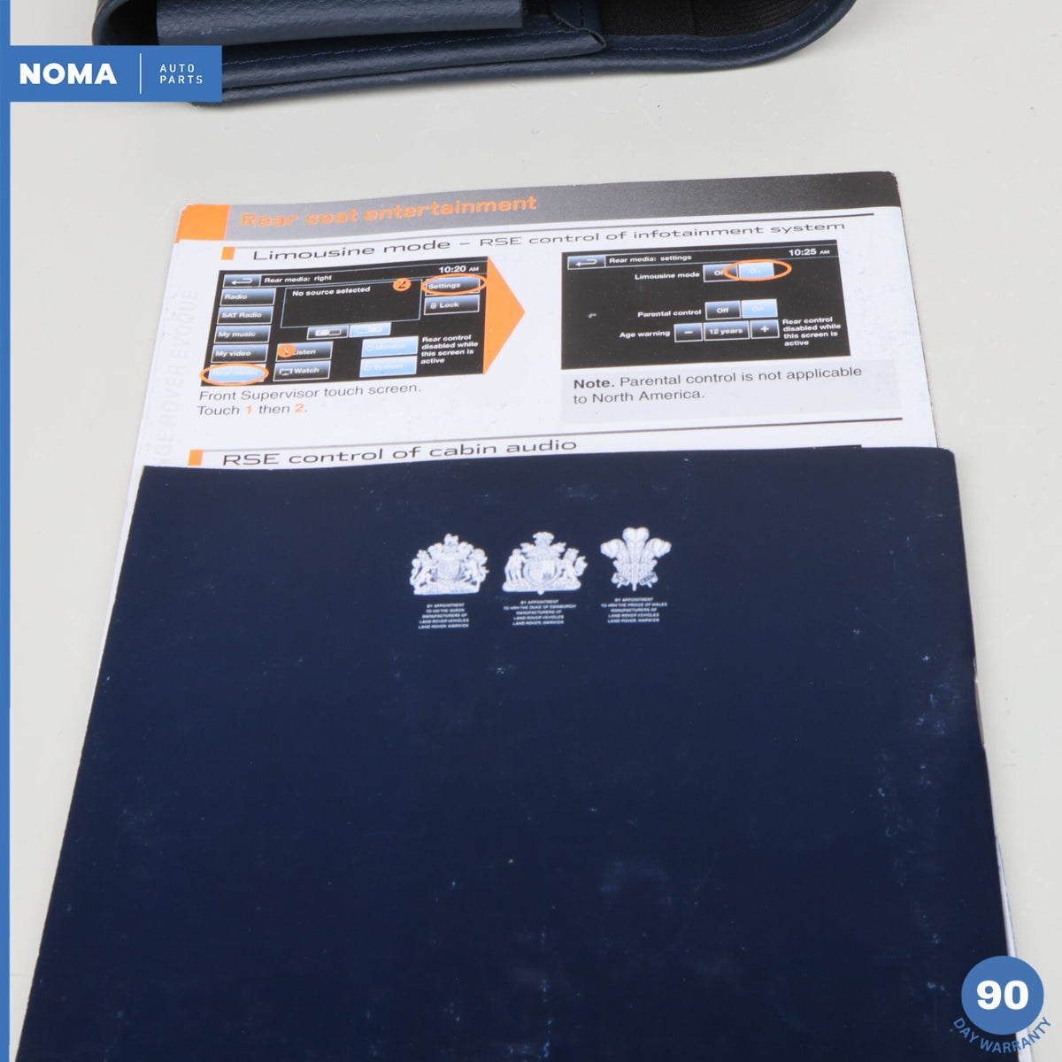 2013 Range Rover Evoque L538 Passport To Service & Quick Start Guide OEM - photo 16