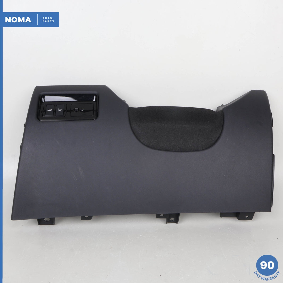 16-21 Jaguar X260 XF Left Driver Side Dash Knee Lower Cover w/Switches Black OEM - photo 1