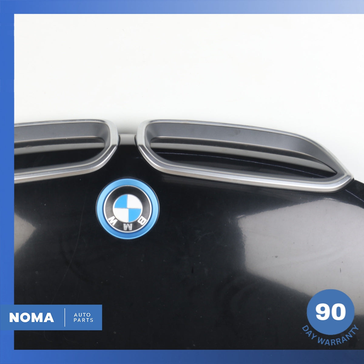 14-21 BMW i3 I01 Hood Cover Panel Assembly Jet Black 51237375891 OEM 78k - photo 5