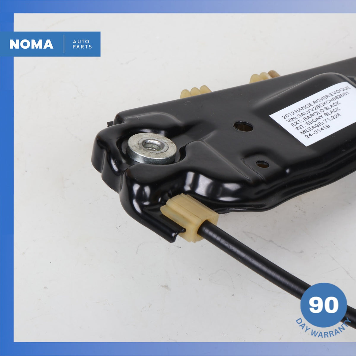 12-13 Range Rover Evoque L538 Rear Right Side Door Window Regulator OEM - photo 7