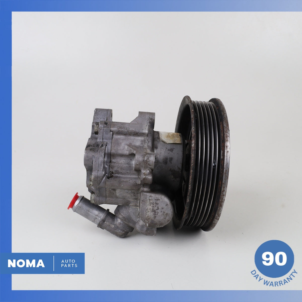 10-19 Jaguar X351 XJ 3.0L 5.0L Power Steering Pump Assembly 8W833A674AB OEM - photo 3