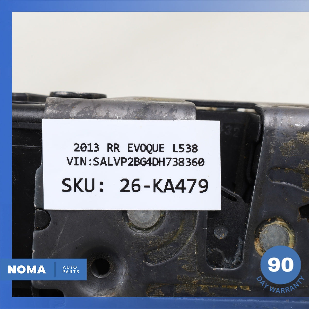 12-19 Range Rover Evoque L538 Rear Left Door Lock Latch Actuator 8X2A26413CC OEM - photo 14