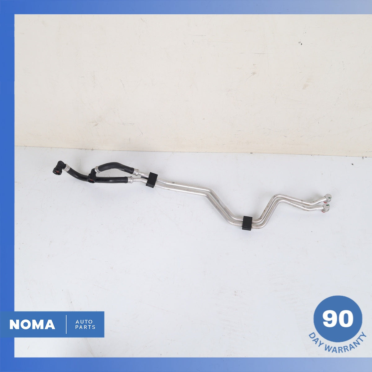 16-20 Jaguar X760 XE XF RWD Automatic Transmission Oil Cooler Hose Line Set OEM - photo 8
