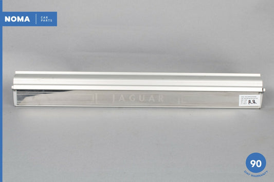 98-03 Jaguar XJ8 XJR X308 Rear Left Right Side Door Scuff Panel Trim Chrome OEM - photo 1