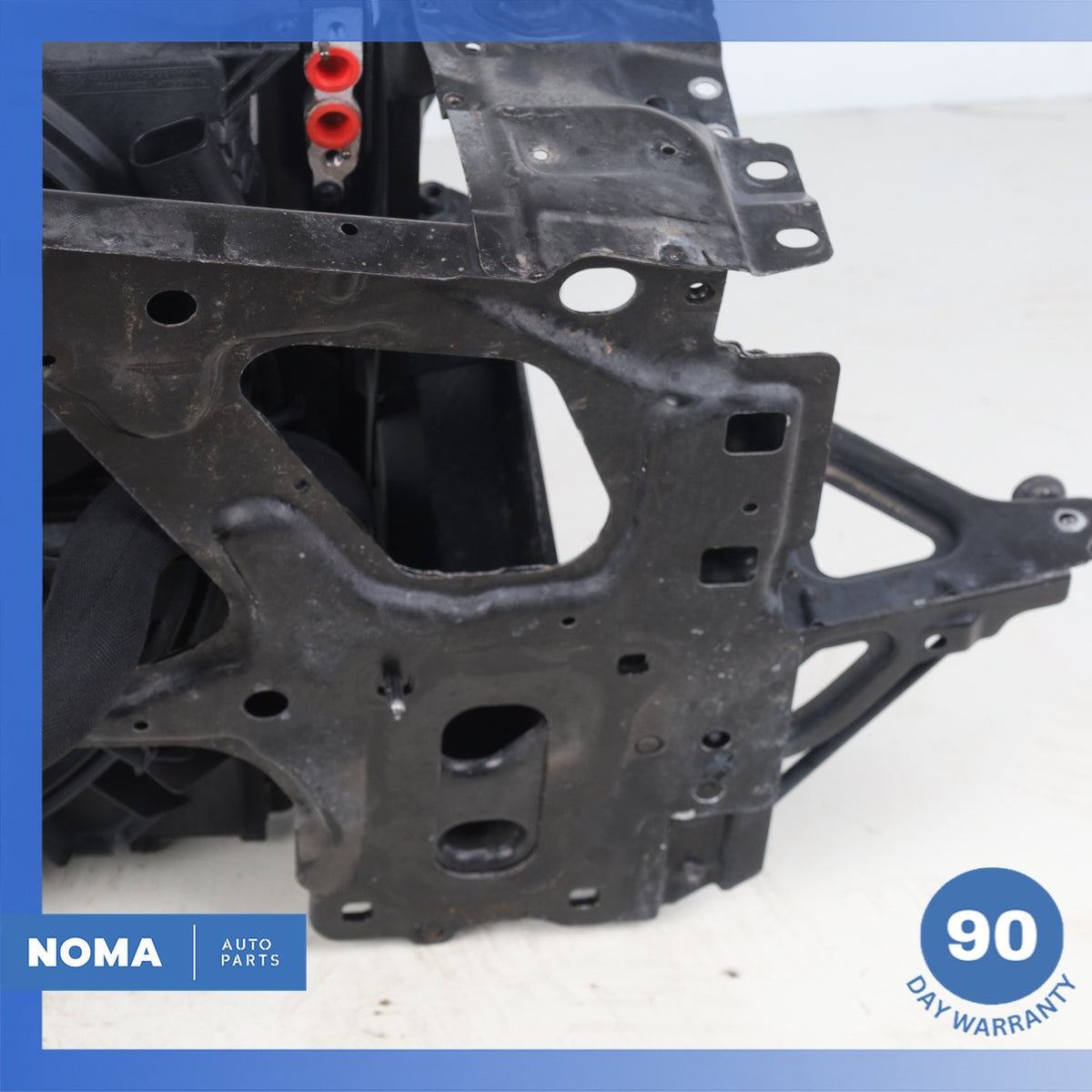 03-08 BMW E85 E86 Z4 Engine Motor Radiator Support Frame Assembly w/ Fan OEM - photo 18