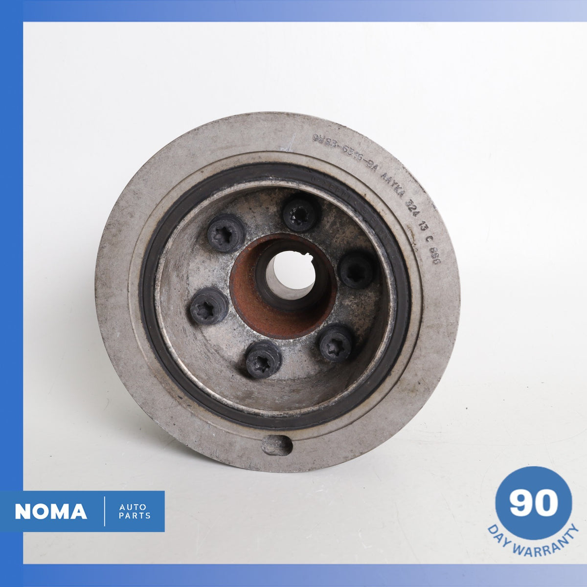 10-23 LR Range Rover Sport L494 F-Type XF Engine Crankshaft Balancer Pulley OEM - photo 4