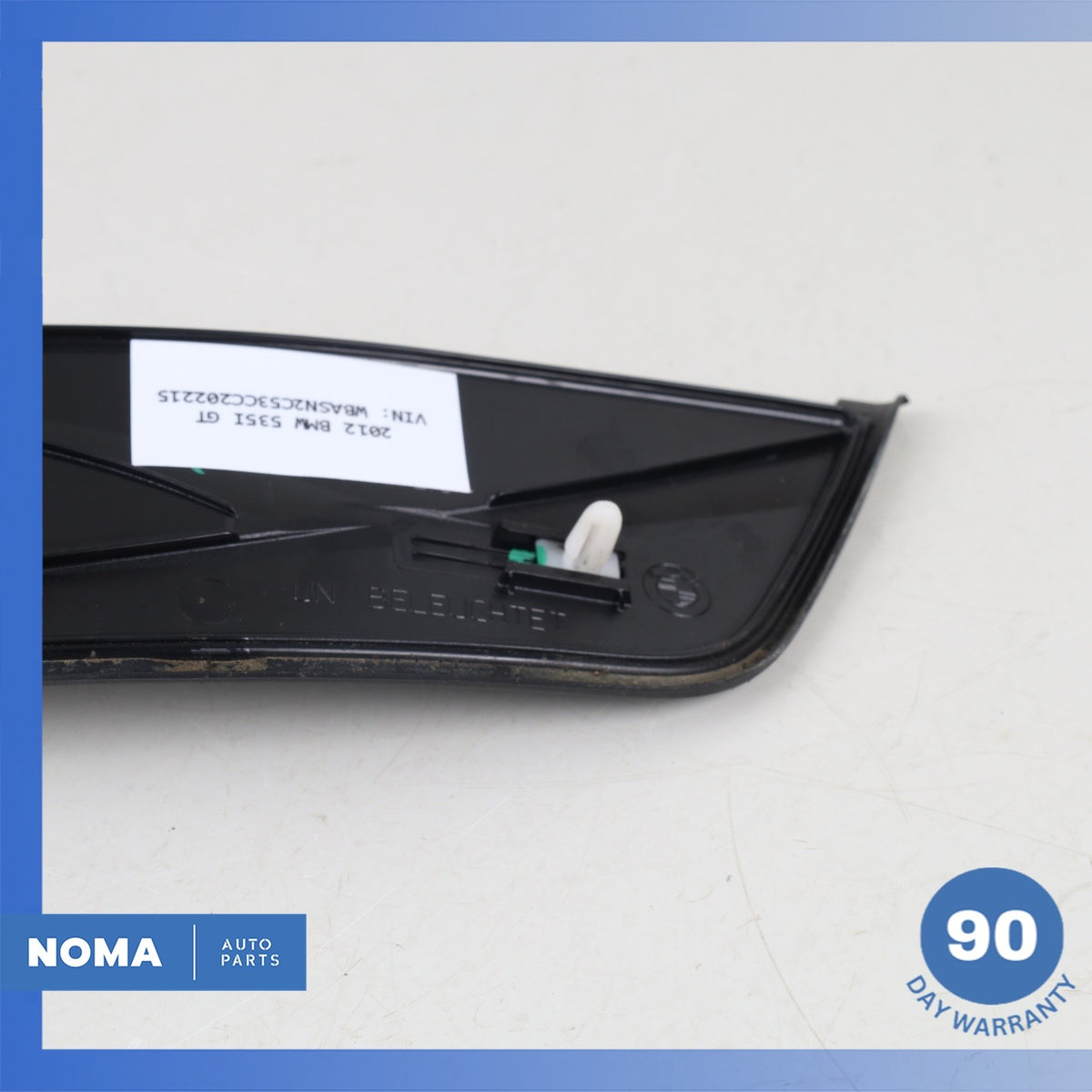 BMW F07 535i 550i GT Rear Right Entry Sill Scuff Plate Panel 51477193476 OEM - photo 8