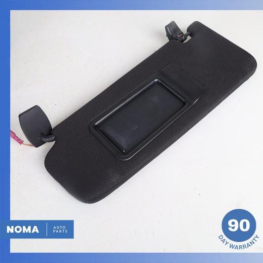11-16 BMW F10 550i Left Driver Side Sunvisor Sun Visor Black 51168038165 OEM - photo 1