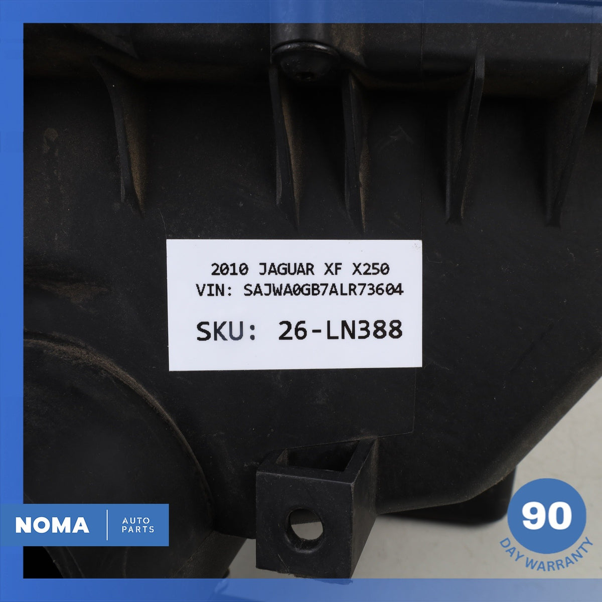 10-13 Jaguar X250 XF XJ 5.0L Front Right Side Air Intake Filter Cleaner Box OEM - photo 18