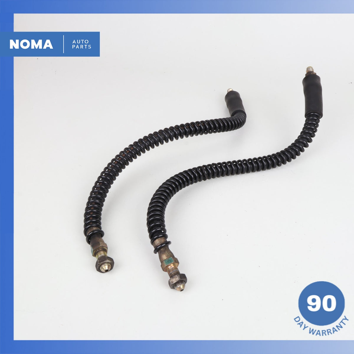 98-06 Jaguar X100 XK8 Front Left & Right Side Flexible Brake Line Set of 2 OEM - photo 9