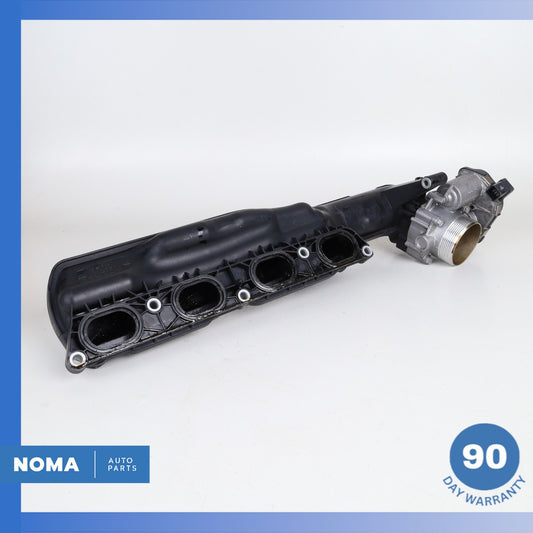 2013 BMW F10 550i N63B44 Right Side Engine Motor Intake Manifold w/ Throttle OEM - photo 1
