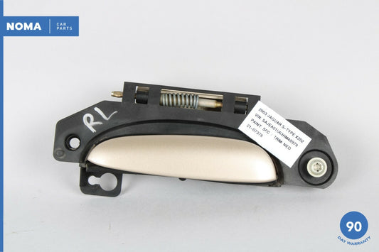 00-05 Jaguar S-Type X202 Rear Left Side Exterior Door Handle XR8326605AC SEC OEM - photo 1