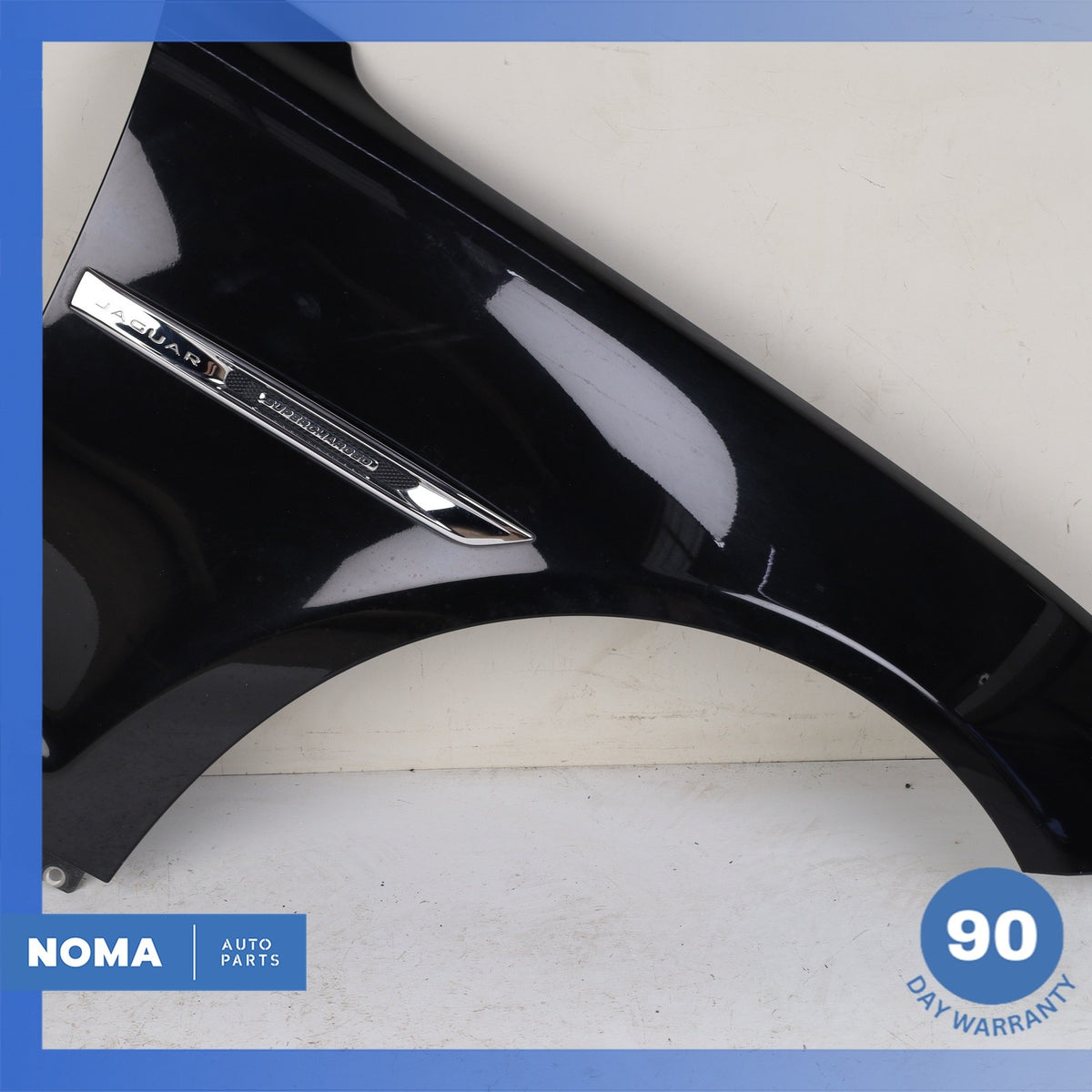 10-19 Jaguar X351 XJ XJR Right Passenger Wheel Fender Wing Panel Black OEM - photo 3