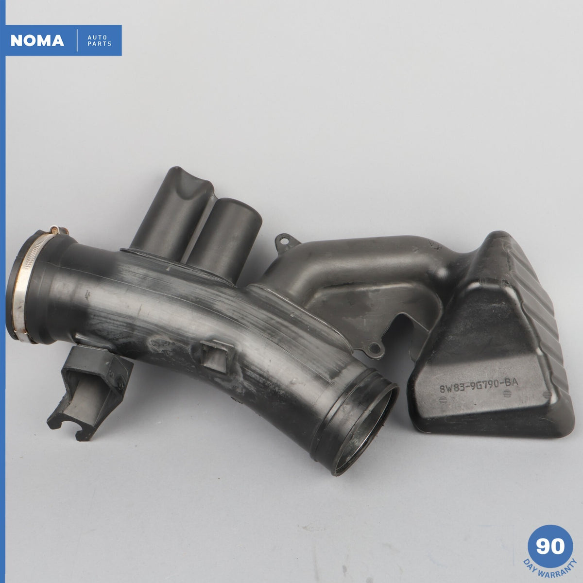 10-15 Jaguar XK X150 5.0 N/A Right Side Air Cleaner Filter Tube Hose OEM - photo 8